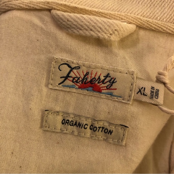 Faherty Overland Twill Jumpsuit - Picture 14 of 15